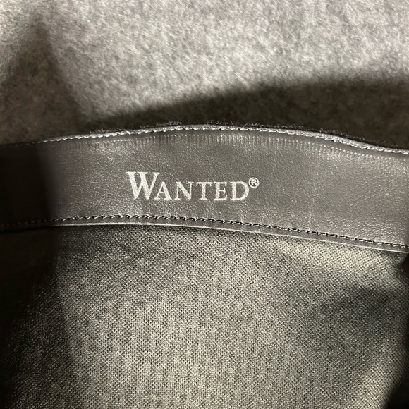 Women’s high boots, size 11, Wanted brand, Sadler style, gray, buckle detail - Picture 4 of 7